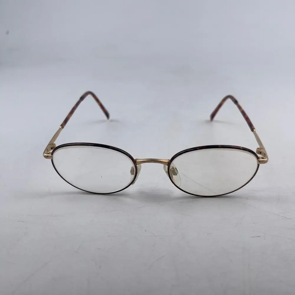Tura MOD.769 TOR Women Eyeglasses Frame Matte Gold Metal Oval Shape 50-18-140 mm
